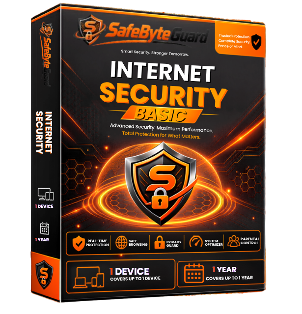SafeByte Guard Internet Security Basic (1 Device / 1 Year)